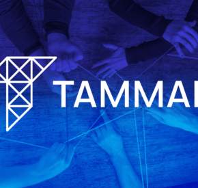 Tamman Logo on Hands Holding String