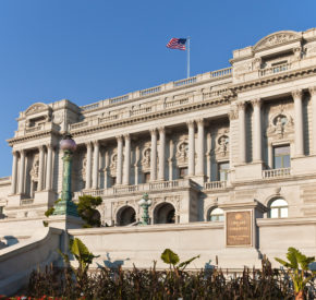 Exterior view of the Library of Congress