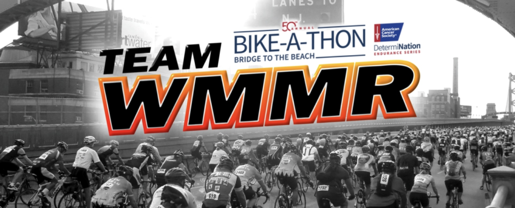Team WMMR Banner for the 2022 ACS Bike-a-thon