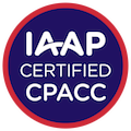 International Association of Accessibility Professionals (IAAP) Certified Professional in Accessibility Core Competencies (CPACC) Certification Badge